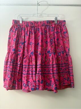Women’s Floral  Skirt - Pink
